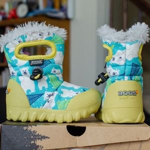 Bogs B-moc Waterproof Insulated Toddler Snow Boot